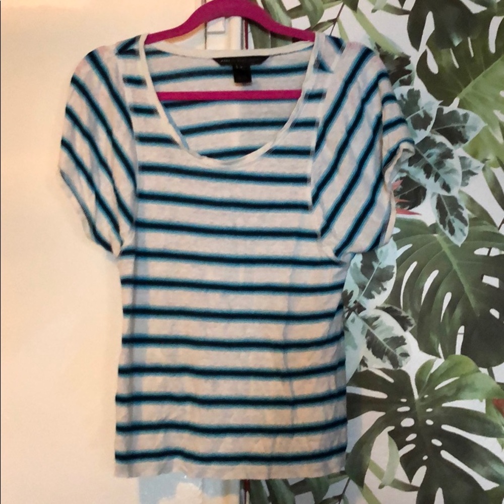 Marc by Marc Jacobs Vintage Striped T 100% Linen